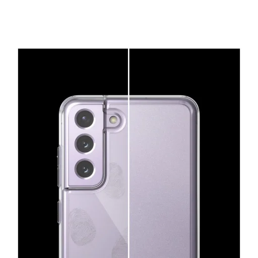 Samsung Galaxy S21 FE Ringke Fusion PC és TPU tok matt átlátszó - 4