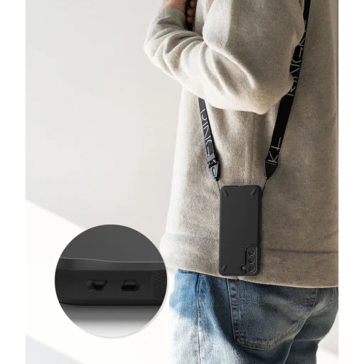 Samsung Galaxy S21 FE Ringke Onyx tok fekete - 4