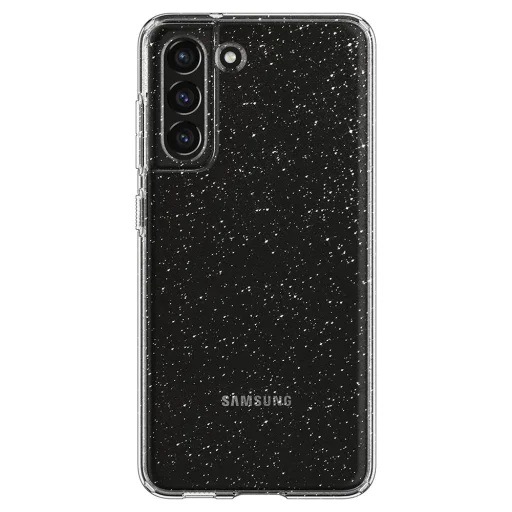  Techsuit - SparkleSkin Sorozat - Samsung Galaxy S21 FE 5G - Átlátszó tok - 2