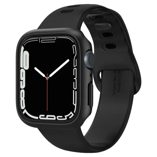 Apple Watch 7 (45mm) Spigen Thin Fit tok fekete (ACS04174) - 1