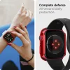Apple Watch 7 (45mm) Spigen Thin Fit tok metál piros (ACS04177) thumbnail
