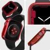 Apple Watch 7 (45mm) Spigen Thin Fit tok metál piros (ACS04177) thumbnail