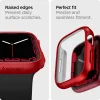 Apple Watch 7 (45mm) Spigen Thin Fit tok metál piros (ACS04177) thumbnail