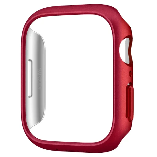 Apple Watch 7 (45mm) Spigen Thin Fit tok metál piros (ACS04177) - 14