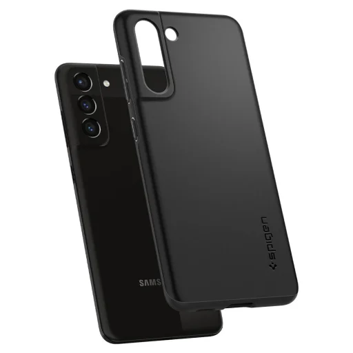 Samsung Galaxy S21 FE Spigen Thin Fit ultravékony tok fekete (ACS03050) - 11