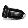Remax szivargyújtós autós töltő fekete, USB, 12V, szivargyújtó univerzális autós töltő thumbnail