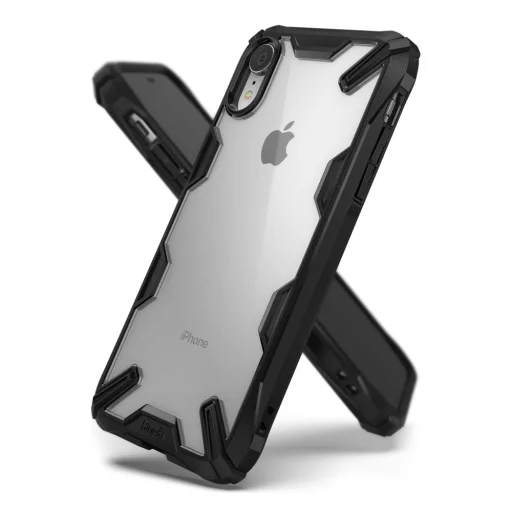 Ringke Fusion PC tok TPU kerettel iPhone XR fekete - 1