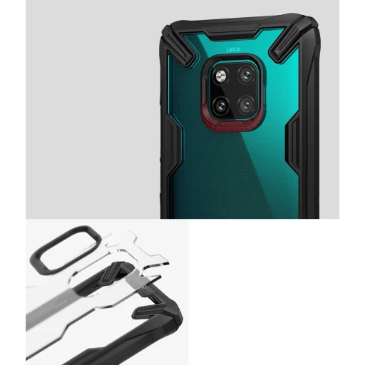 Ringke Fusion X PC tok TPU kerettel Huawei Mate 20 Pro piros - 3