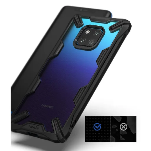 Ringke Fusion X PC tok TPU kerettel Huawei Mate 20 Pro piros - 4