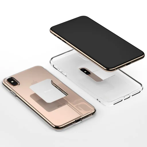 Ringke univerzális mágneses autós telefontartó fekte színben - 8