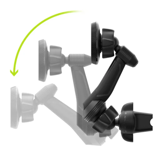 Ringke univerzális mágneses autós telefontartó fekte színben - 3