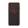 Kingxbar Wish tok Swarovski kristály díszítéssel iPhone XS MAX piros színben thumbnail