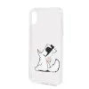 Karl Lagerfeld Choupette mintás tok iPhone X/XS áttetsző thumbnail