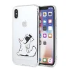 Karl Lagerfeld Choupette mintás tok iPhone X/XS áttetsző thumbnail