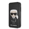Karl Lagerfeld Iconic iPhone XR fliptok fekete (KLFLBKI61IKPUBK) thumbnail