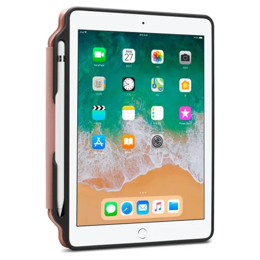 Spigen Smart Fold 2 tok iPad 9.7 2017/2018 rose gold - 6