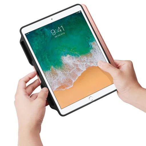 Spigen Smart Fold 2 tok iPad 9.7 2017/2018 rose gold - 9