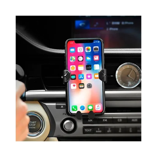 HOCO Gravity univerzális autós telefontartó fekete - 3