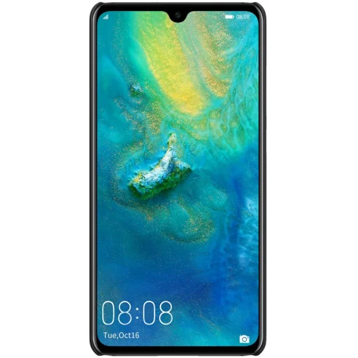 Nillkin Super Frosted Shield tok + ajándék támaszték Huawei Mate 20 fekete - 2