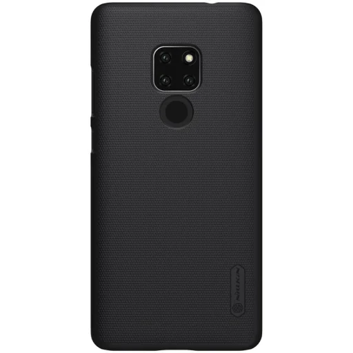 Nillkin Super Frosted Shield tok + ajándék támaszték Huawei Mate 20 fekete - 3