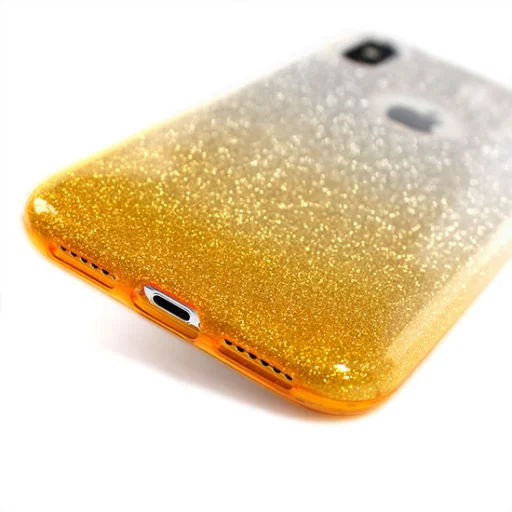 Bling flitteres tok Samsung A70 fekete - 3