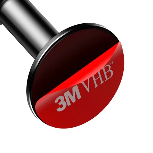 Baseus Bullet mágneses műszerfalra rögzíthető autós telefontartó fekete színben (SUYZD-01) - 6