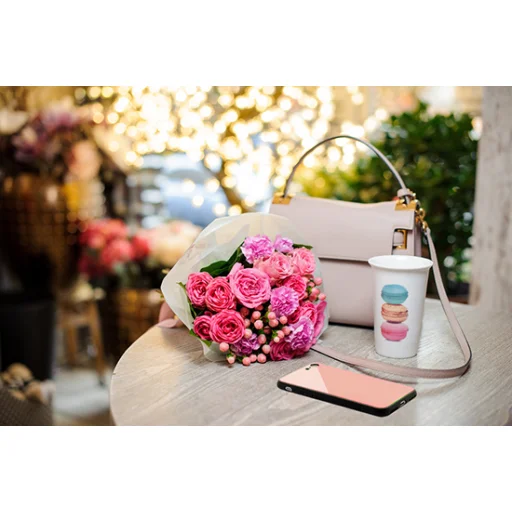 9H üveg hátlapú tok Huawei Y7 Prime 2018 pink - 2