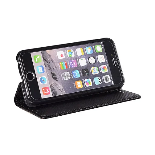 Mágneses fliptok iPhone XR fekete színben - 2