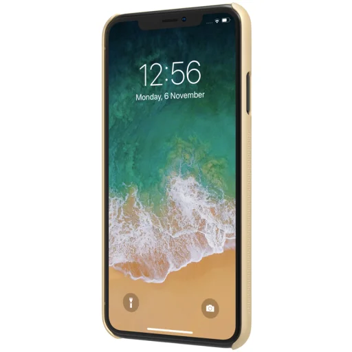 Nillkin Super Frosted Shield tok iPhone XS MAX arany - 2