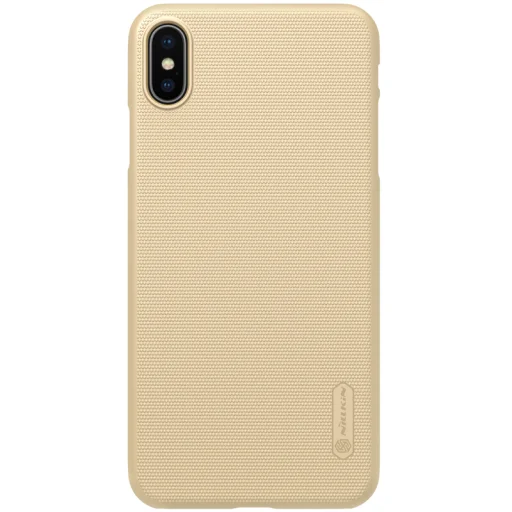 Nillkin Super Frosted Shield tok iPhone XS MAX arany - 1