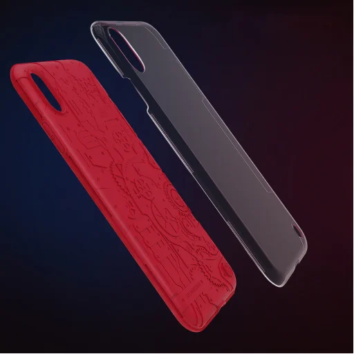 iPhone XS MAX Nillkin Machinery hybrid tok fekete - 10