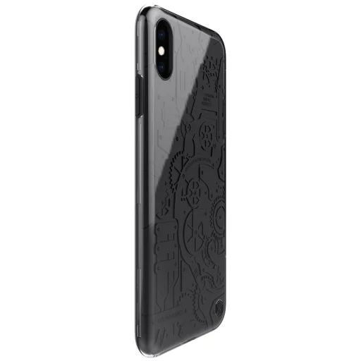iPhone XS MAX Nillkin Machinery hybrid tok fekete - 5