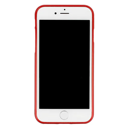 Mercury i-Jelly metál színű TPU tok iPhone XR piros - 2