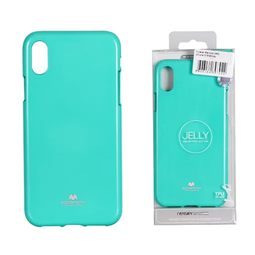 Mercury Jelly szilikon tok iPhone XR menta - 1