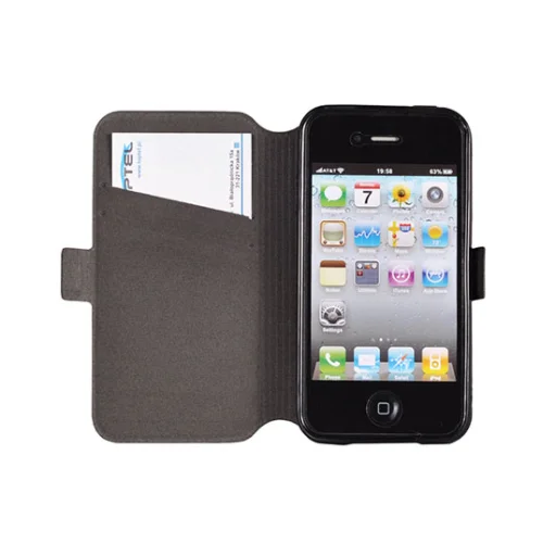 Book Pocket fliptok iPhone XR fekete - 3