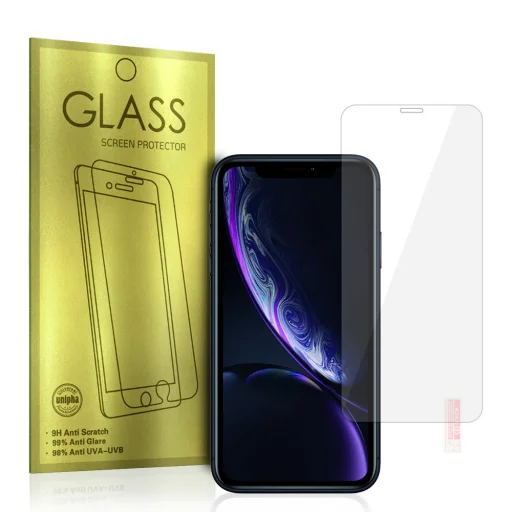 iPhone XR / iPhone 11 üvegfólia Glass Gold 9H - 1