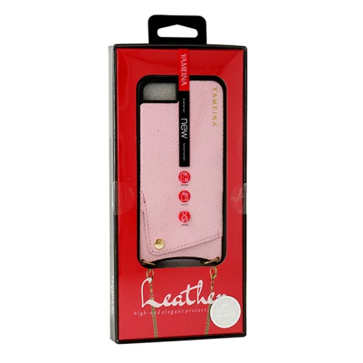 iPhone XS MAX BAG Simply Leather tok pink - 4