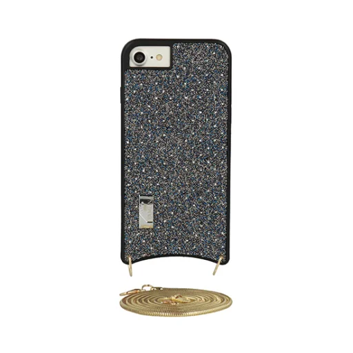 Iphone XS MAX BAG flitteres tok kék - 1