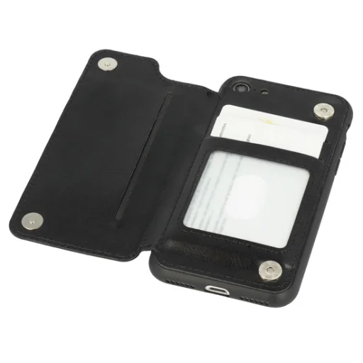 Huawei Mate 10 Lite fekete Wallet Business flip tok - 2