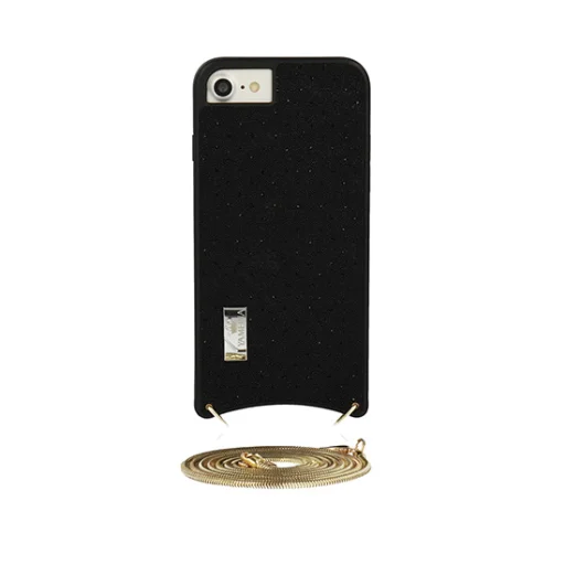 Iphone XS MAX BAG flitteres tok fekete - 1