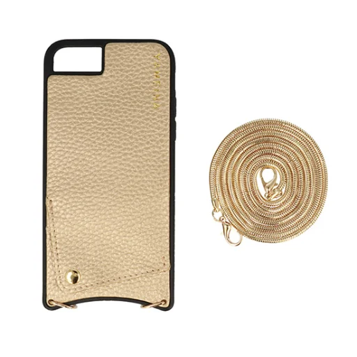 iPhone XS MAX BAG Simply Leather tok arany - 1