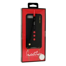 iPhone XS MAX BAG Simply Leather tok fekete