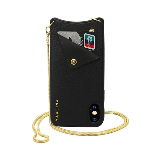 iPhone XS MAX BAG Simply Leather tok fekete - 2