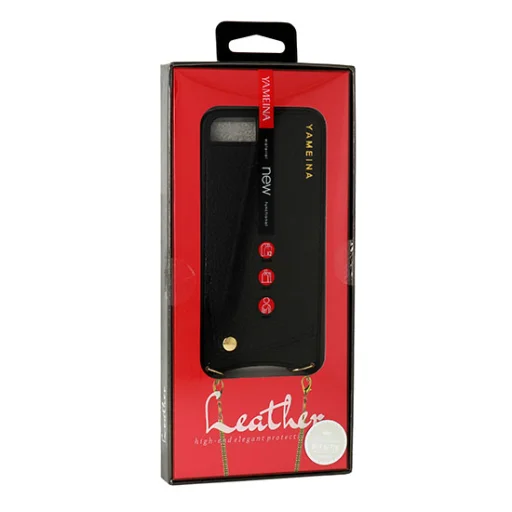 iPhone XS MAX BAG Simply Leather tok fekete - 1