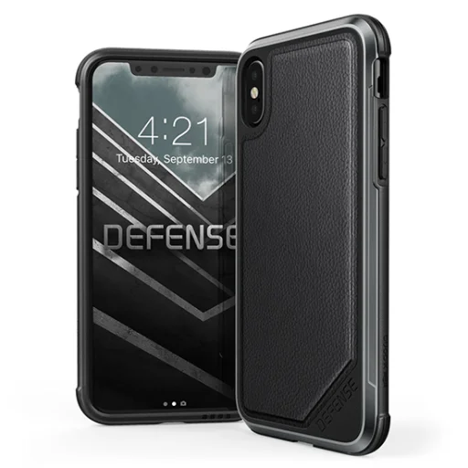 X-DORIA Defense Lux iPhone XR fekete - 1