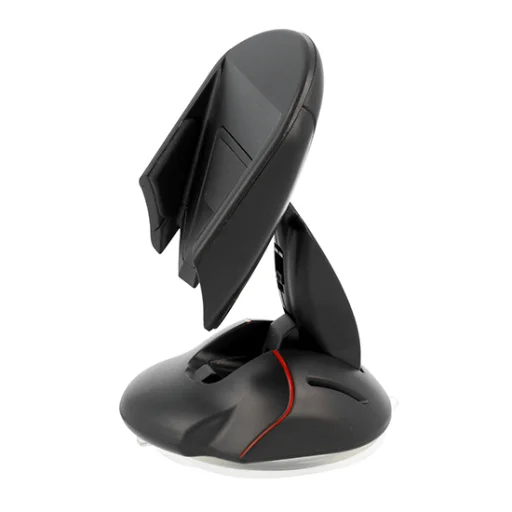 Univerzális Mouse autós telefontartó fekete színben - 1