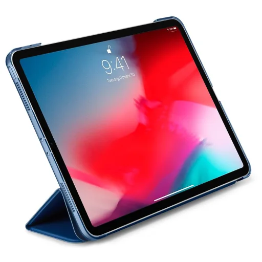 Spigen Smart Fold tok iPad Pro 11 2018 kék (067CS257119 - 8