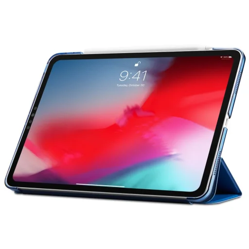Spigen Smart Fold tok iPad Pro 11 2018 kék (067CS257119 - 5