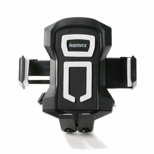 Remax szellőzőre erősíthető autós teleszkópos telefontartó fekete - 3