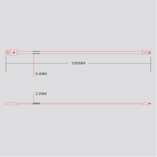 Nillkin micro USB kábel 1m 2A fekete - 8